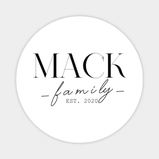 Mack Family EST. 2020, Surname, Mack Magnet